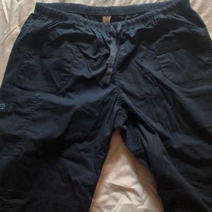 WonderWink WonderFlex scrub pants 2X Petite Navy